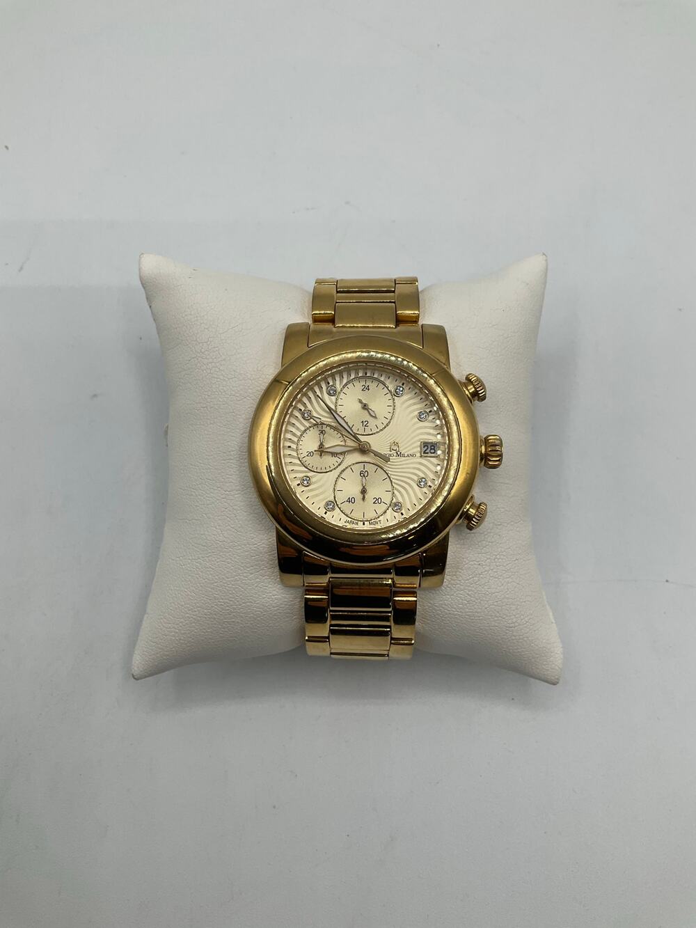 Giorgio Milano Men's Talia 914 Watch, about 40mm- Gold